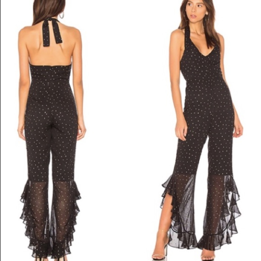Amanda Uprichard Moonlight Star Jumpsuit